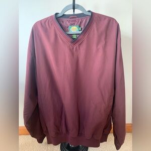 Cabela's Men's Burgundy V-Neck Sweater